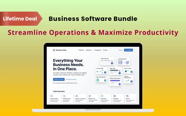 7 In 1 Business Software Bundle