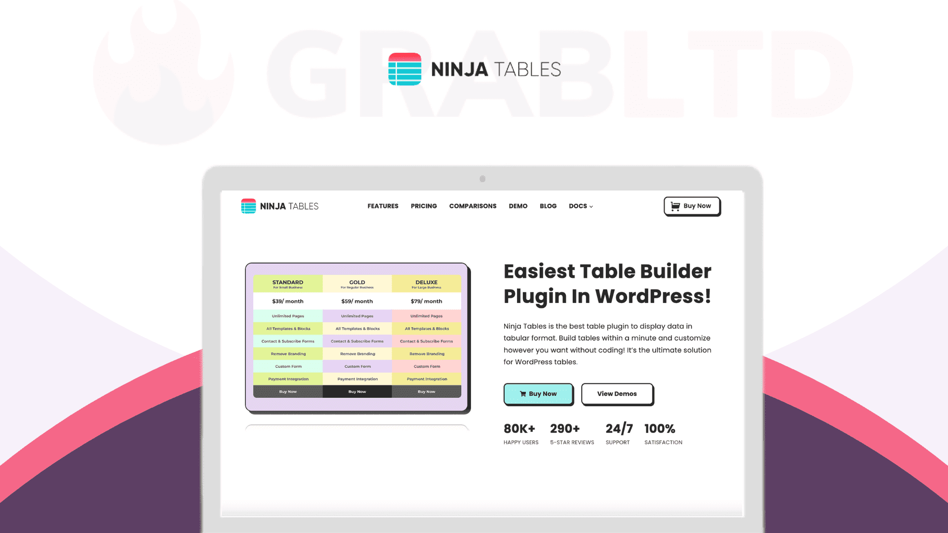 Ninja Tables