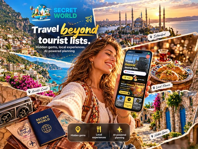 Secret World Travel Guide App Premium Plan