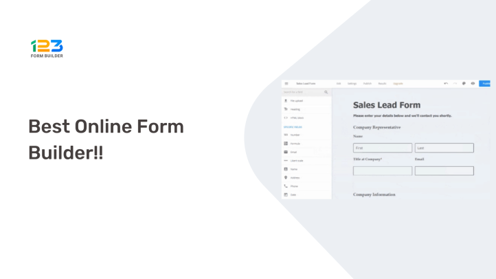 123FormBuilder Lifetime Deal | Create Online Forms With Drag-and-Drop