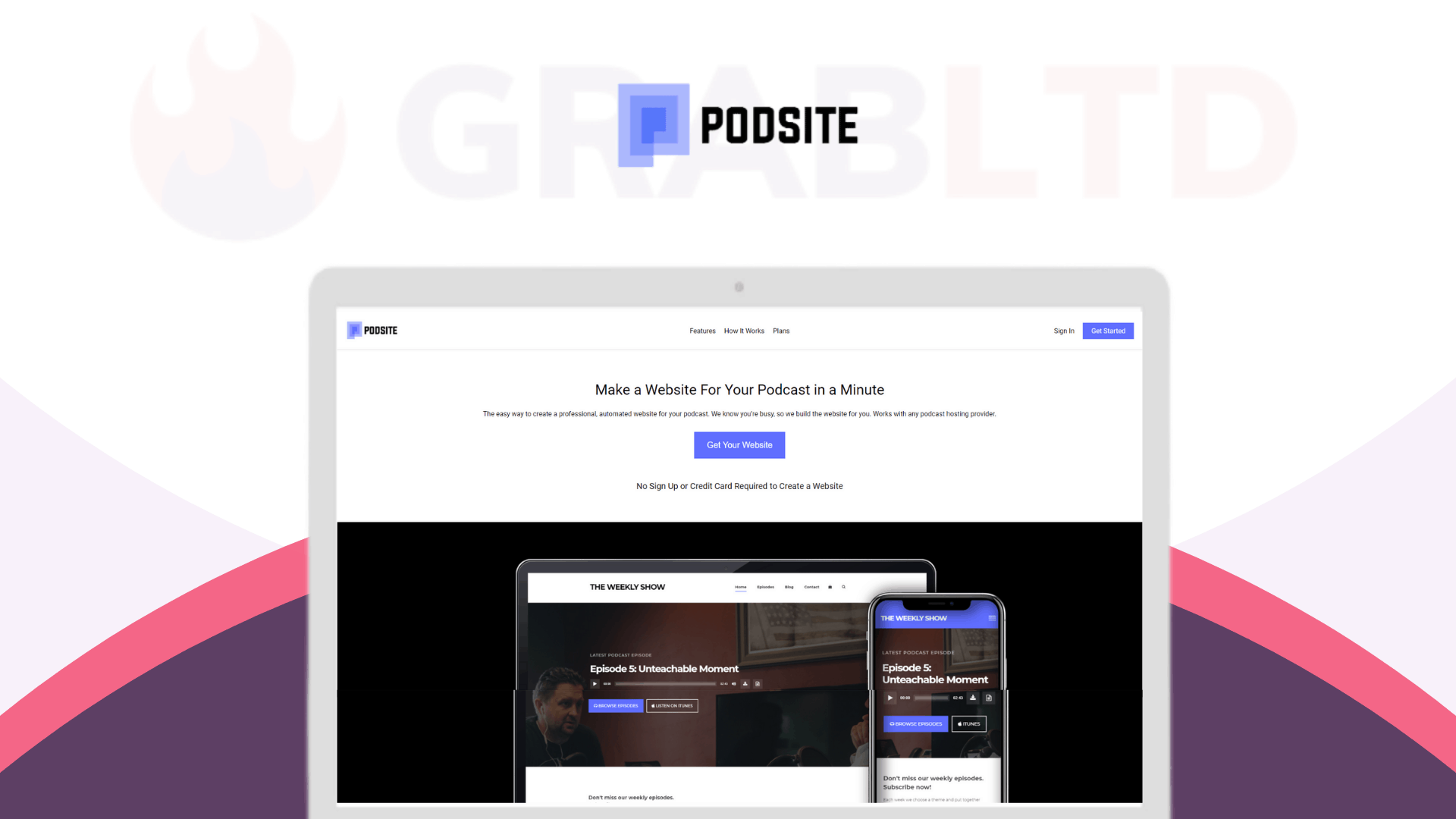 Podsite Lifetime Software Deal