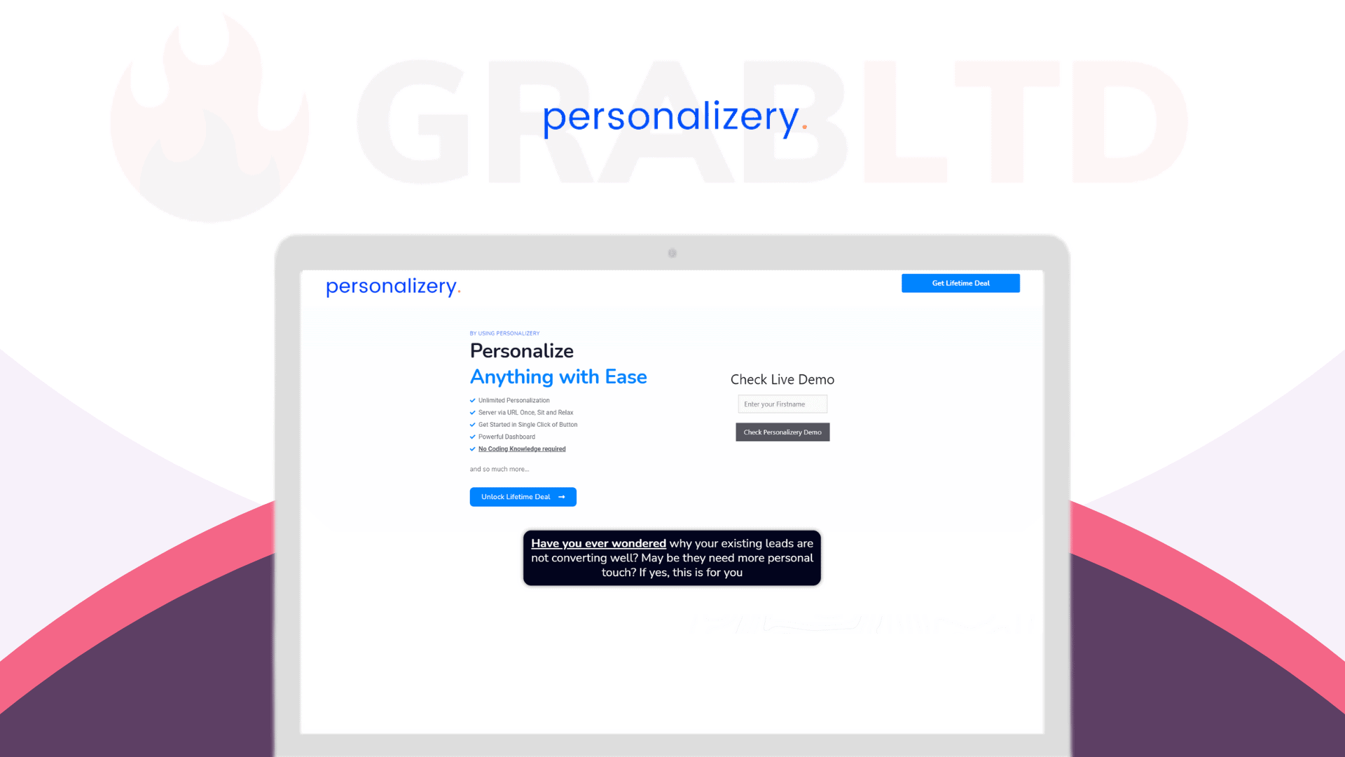 Personalizery Lifetime Deal