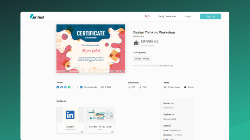 Sertifier | Automation Tool For Issuing Certificates 1