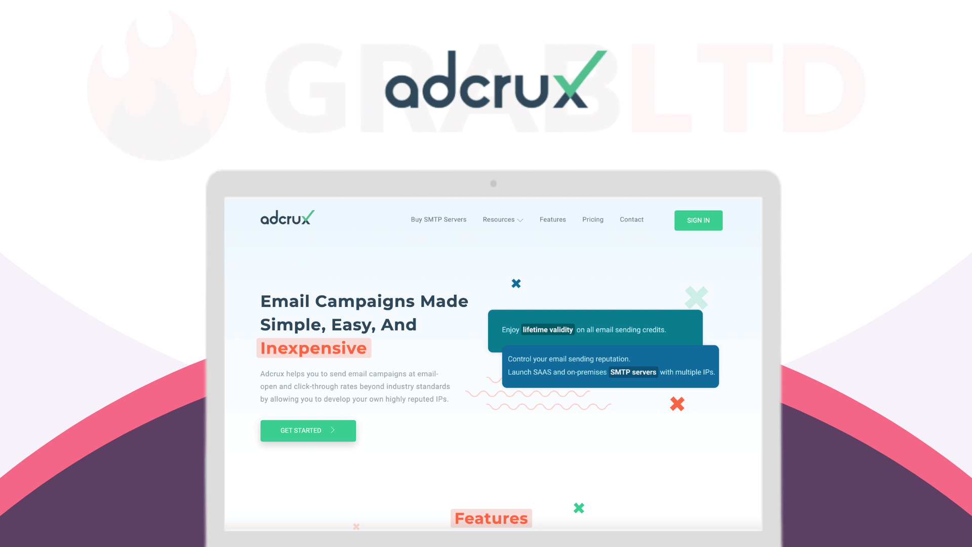 Adcrux Lifetime Software Deal Grabltd