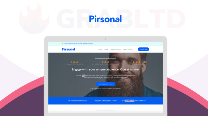 Pirsonal Lifetime Software Deal Grabltd