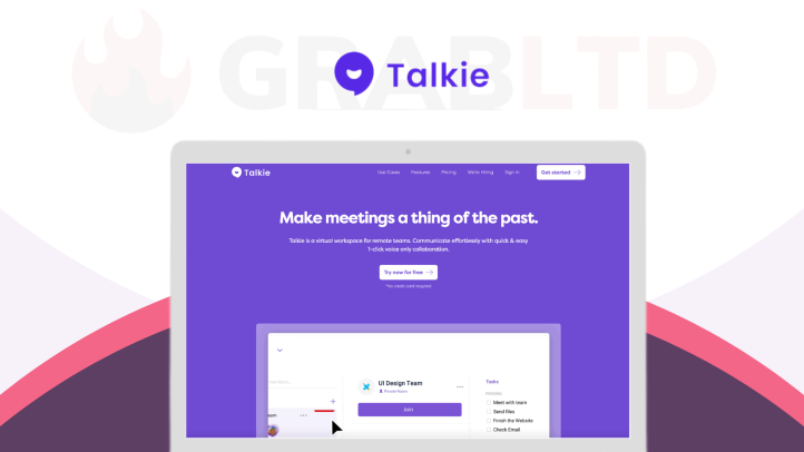 Talkie Lifetime Software Deal Grabltd
