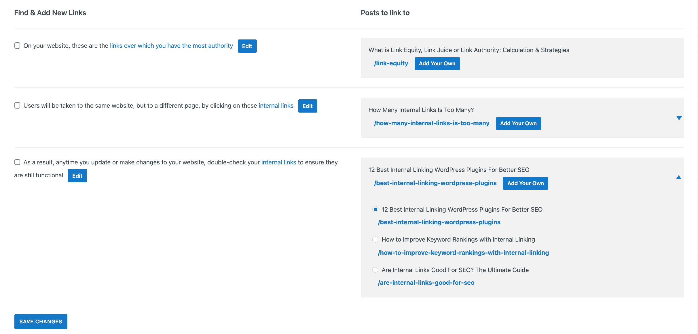 Linkilo | Link Auditing Tool For WordPress 2
